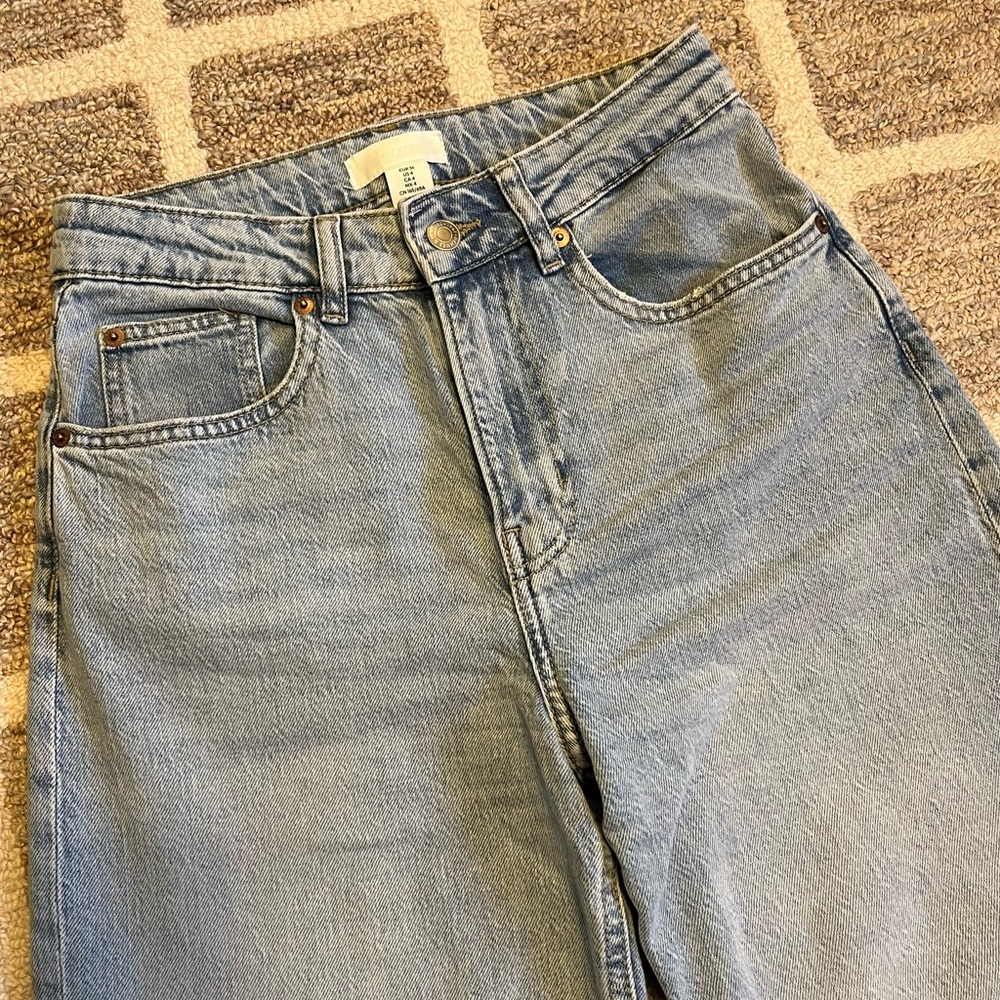 H&M wide leg jeans sz4